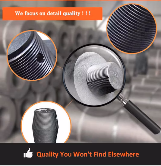 250mm HP Graphite Electrode for Casting Lf Furnace