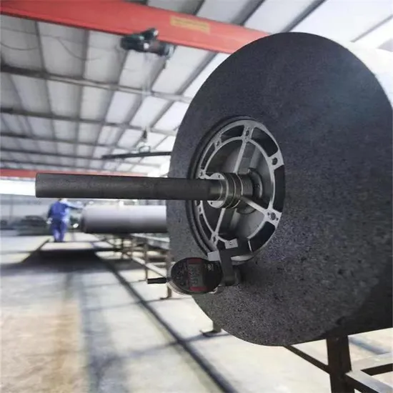 Eletrodos de grafite de 350 mm para fabricação de aço em fornos a arco Eletrodo de grafite HP de 350 mm para EAF