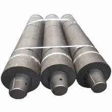 Preço competitivo Eletrodo de grafite 450 mm Ultra High Power com mamilos 4tpl